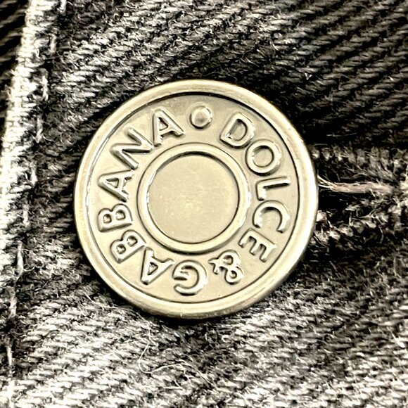 Dolce & Gabbana, Via San Damiano, Black Jeans Italian 46, US Size… - Picture 5 of 10
